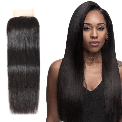 XS Hair Cuticle Aligned Virgin Transparent4x4 Lace Closure Straight