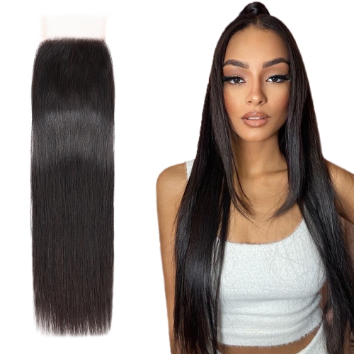 XS Hair Virgin HD 4x4 Lace Closure Straight with Cuticle Aligned