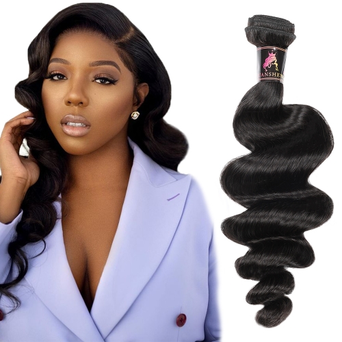 XS Hair 100% Virgin Human Hair  Brazilian Bundle Loose Curly