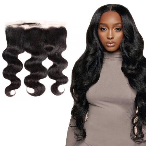 XS Hair Raw Virgin Hair 13*4 HD Lace Frontal Body Wave