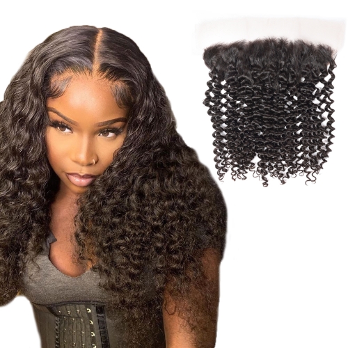 XS Hair Raw Virgin Hair 13*4 HD Lace Frontal Deep Wave